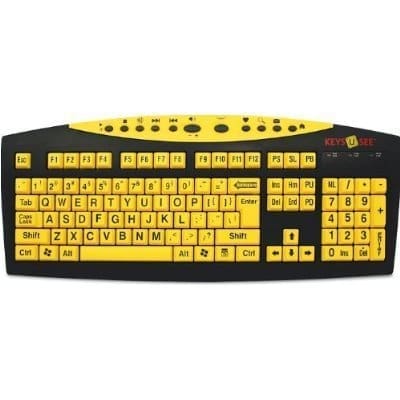 Low Vision Computer Keyboard